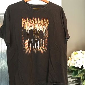 Black Def Leppard Concert XL T-shirt